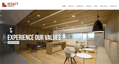 Desktop Screenshot of intactprojects.com